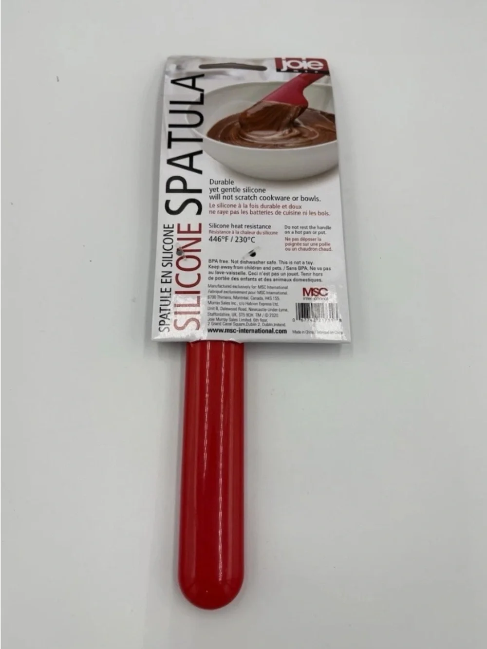 Joie Red Silicone Kitchen Spatula